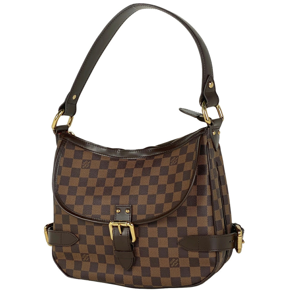Louis Vuitton Bury Shoulder Bag Hobo Damier Brown